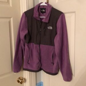 North face purple jacket
